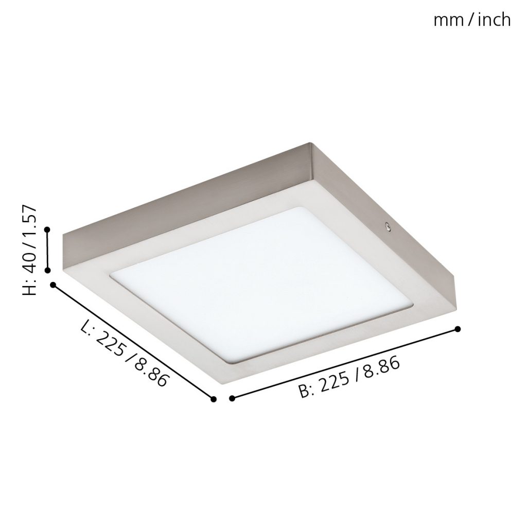 EGLO Connect โคมไฟตดเพดาน LED FUEVA C 96679 Pente HAUS